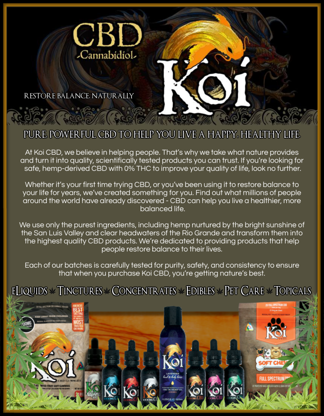 Koi CBD Products - Masterpiece Alternatives